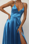 שמלת דה-ריי כחול