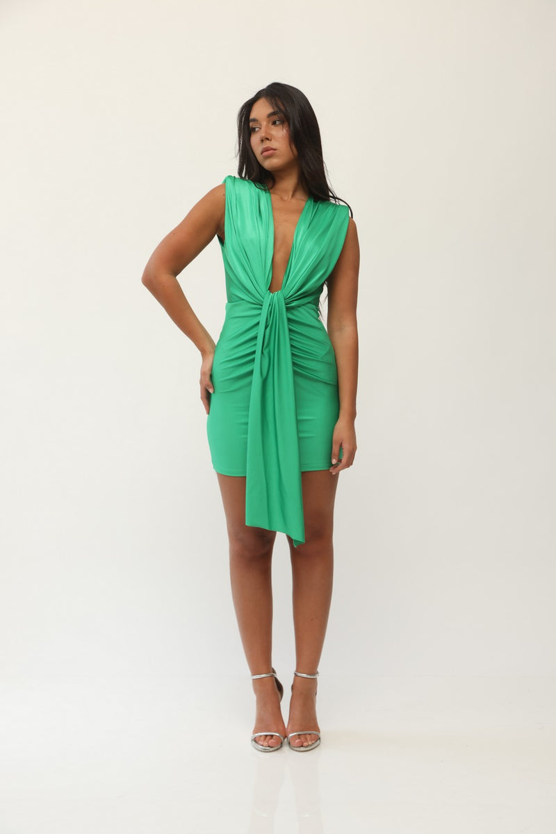 שמלת מיני לילי רוז ירוק בהיר