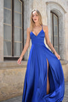 שמלת דה-ריי כחול ראייל