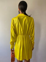 שמלה שיר צהובה